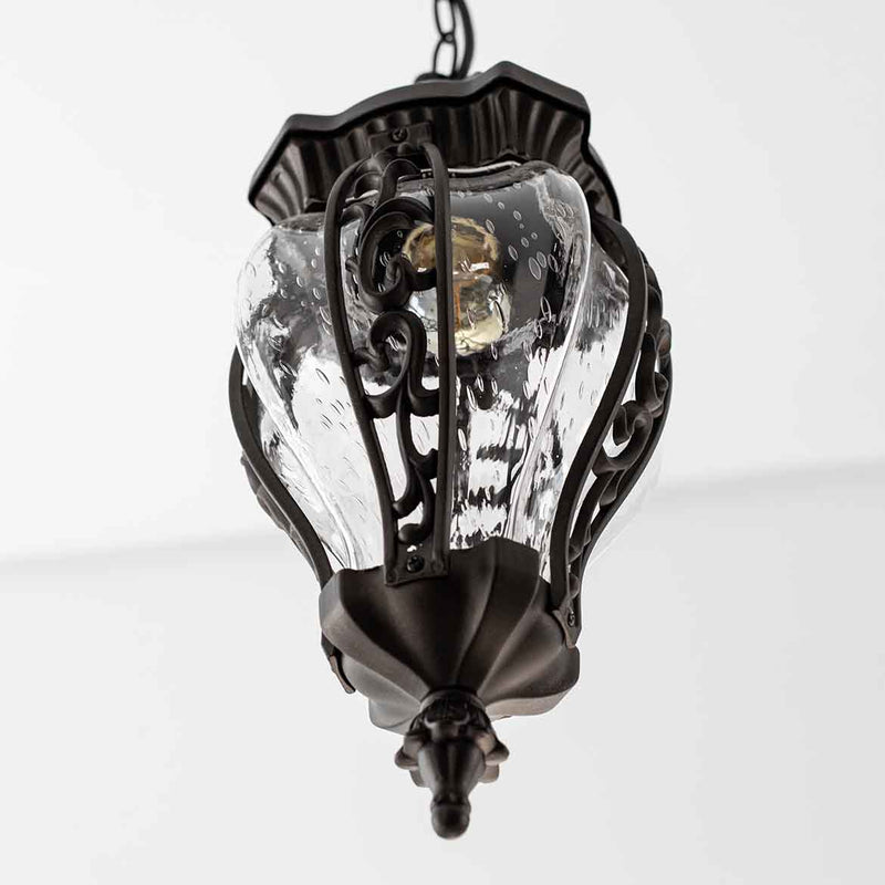 Pendente Colonial Amélia Marrom Externo P/ E27 9820 Galaxy ST2973-Galaxy-Starlumen