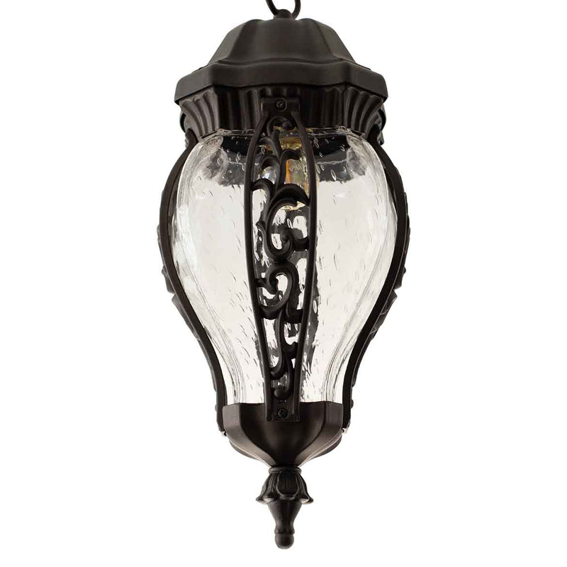 Pendente Colonial Amélia Marrom Externo P/ E27 9820 Galaxy ST2973-Galaxy-Starlumen