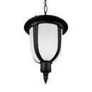 Pendente Colonial Toulouse Class Preto C/ Vidro Tipo Murano AC210T ST3002-Biancoluce-Starlumen