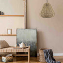 Pendente Corda Nautica 01 Areia Para E27 St2974-Starlumen-Starlumen