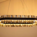 Pendente Crown Preto e Fumê LED 34W 2700K ZR073-SKY-RT STARLUX ST2976-Starlux-Starlumen