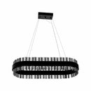 Pendente Crown Preto e Fumê LED 34W 2700K ZR073-SKY-RT STARLUX ST2976-Starlux-Starlumen