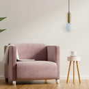 Pendente Cuica Bronze e Branco P/ E27 HL008S Bella ST2844-Bella Iluminação-Starlumen