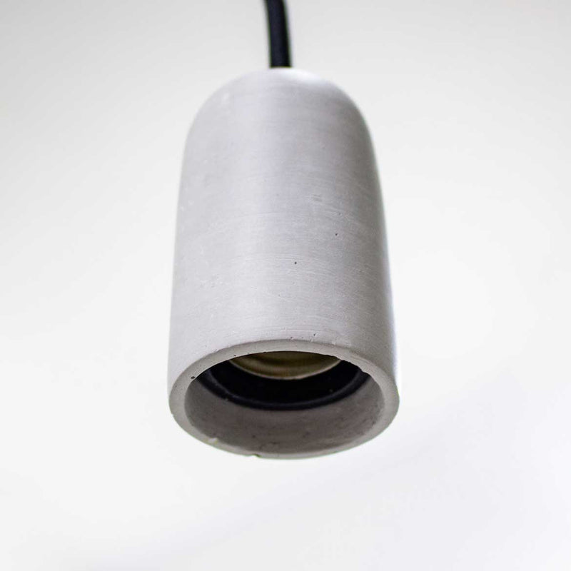 Pendente De Concreto Cimento Rústico E27 8 cm ST8749-Starlumen-Starlumen
