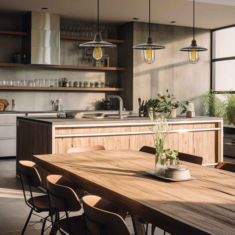 Pendente Factory Marrom Corten p\ 1xE27 AE36 Biancoluce ST3060-Biancoluce-Starlumen