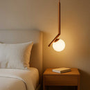 Pendente Jabuticaba Angular Globo Vidro P/ E27 Corpo Quadrado Cobre ST1592-Usina iluminação-Starlumen