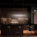 Pendente LED Olympic Preto e Dourado 25,5W Luz Quente 15019PRDR3K Enerlux ST3098-Enerlux-Starlumen