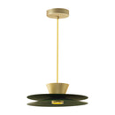 Pendente LYZ Chapéu Chinês Verde 30cm LED 6,5W 3000K Enerlux ST2998-Enerlux-Starlumen