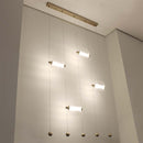 Pendente Lune LED 40W 2400lm 3000K Dourado e Transparente PD1520 Studioluce ST3125-Studioluce-Starlumen