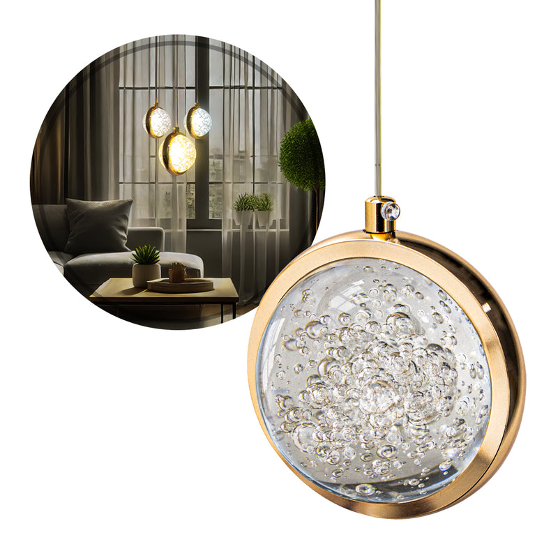 Pendente Lustre Globr Com LED Integrado Multicor LUS-10 ST3136-Starlumen-