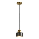 Pendente Lustre Nordic Mármore Preto e Dourado P/ 1xE27 BC007B Bella ST2997-Lustres e Pendentes-Starlumen