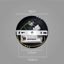 Pendente Petra Ouro Fosco e Âmbar ZR106 L120xh17cm LED 12W 2700k Starlux ST2584-Starlux-Starlumen