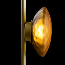 Pendente Petra Ouro Fosco e Ambar ZR107 LED 15W 2700K 3 Cúpulas Starlux ST2585-Starlux-Starlumen