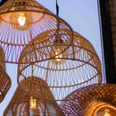 Pendente Sisal 03 Meia Lua 26,5 cm p/ E27 ST2987-Starlumen-Starlumen