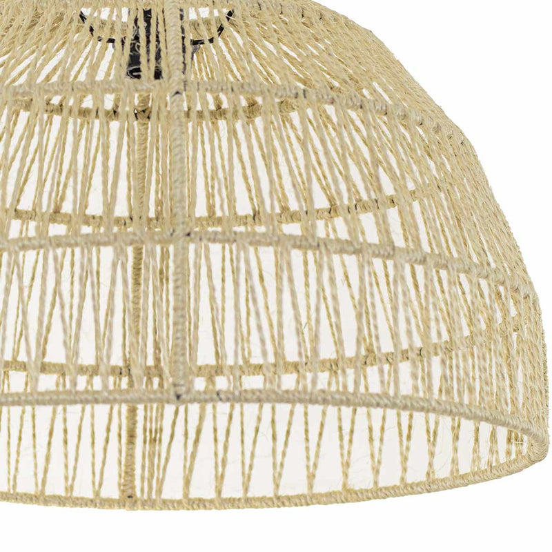 Pendente Sisal 03 Meia Lua 26,5 cm p/ E27 ST2987-Starlumen-Starlumen