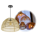 Pendente Sisal 03 Meia Lua 26,5 cm p/ E27 ST2987-Starlumen-Starlumen