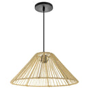 Pendente Sisal 05 Cone 19 cm p/ E27 ST2987-Starlumen-Starlumen