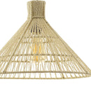 Pendente Sisal 09 Chapéu 27 cm p/ E27 ST2987-Starlumen-Starlumen