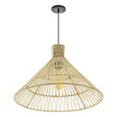 Pendente Sisal 09 Chapéu 27 cm p/ E27 ST2987-Starlumen-Starlumen