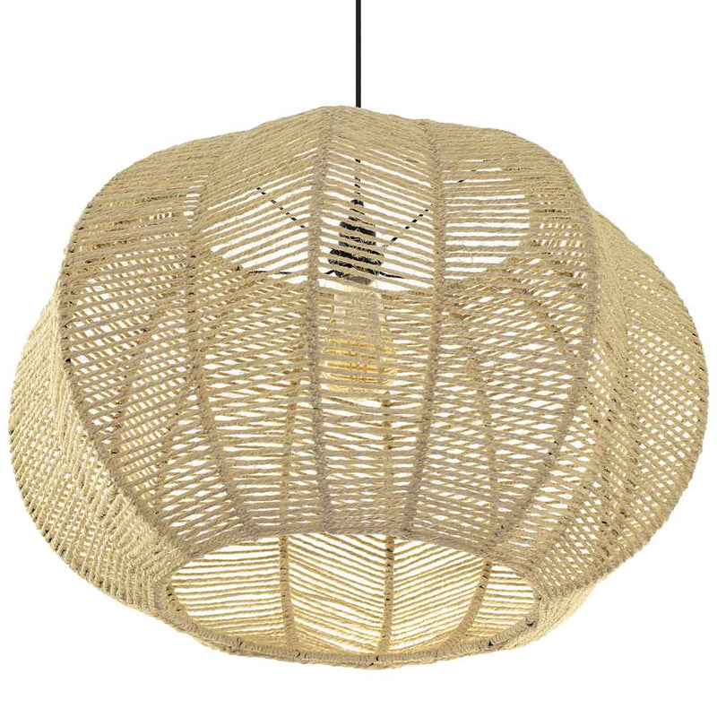 Pendente Sisal 18 Redondo 36,5 cm p/ E27 ST2987-Starlumen-Starlumen