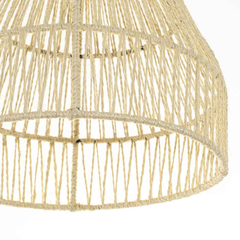 Pendente Sisal 20 Funil 30,5 cm p/ E27 ST2987-Starlumen-Starlumen