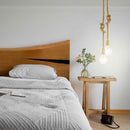 Pendente Soquete Duplo Rustico de Corda 2xE27 LPCR22 ST2972-Starlumen-