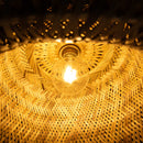 Pendente Sumatra Meia Lua 55CM em Fibra de Bambu P-SUMATRA-55 GMH ST3161-GMH TRADE-Starlumen