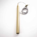 Pendente Tubo Champanhe 50cm 1xGU10 Cabo 3m Starlumen ST643-Starlumen-