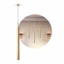 Pendente Tubo Champanhe 50cm 1xGU10 Cabo 3m Starlumen ST643-Starlumen-