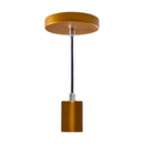 Pendente Tubo Cilindro Alumínio Cobre 4x6cm para lâmpada E27 4025 St458-Starlumen-