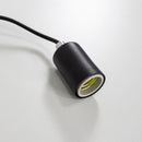 Pendente Tubo Cilindro Alumínio Preto 4x6cm para lâmpada E27 4025 St458-Starlumen-