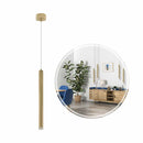 Pendente Tubo Dourado LED 5W Branco Quente 300lm DCD02159D Sindora ST2970-Sindora-Starlumen