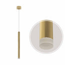 Pendente Tubo Dourado LED 5W Branco Quente 300lm DCD02159D Sindora ST2970-Sindora-Starlumen