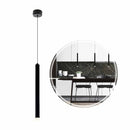Pendente Tubo Preto LED 5W Branco Quente 300lm DCD02160D Sindora ST2970-Sindora-Starlumen