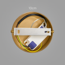 Pendente Borboleta LED 6W 3 Cores Dourado Luminária de Teto Infantil LUS-114 ST3136