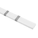 Perfil Linear Sobrepor Branco de 1 Metro c/ Trava FIX P/ Fita LED ST3075-Starlumen-