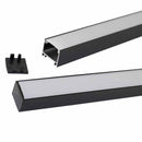 Perfil Linear de Sobrepor ID245 1 Metro em Alumínio C/ Trava Fix ST2996-Starlumen-