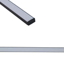 Perfil Linear de Sobrepor Preto 2 Metros Com Trava Fixar ID203 ST2886-Starlumen-