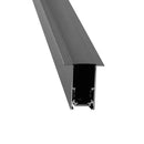 Perfil / Trilho Magnético de Embutir K20 100cm DS9947 Delis ST2794-Delis-Preto-Starlumen