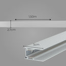 Perfil / Trilho Magnético de Sobrepor G20 150cm DS9962 Delis ST2806-Delis-Starlumen