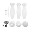 Plafon AIR Breeze LED Multicor C/ Ventilador 37W + Controle Opus ST2915 - Branco-Opus-Starlumen