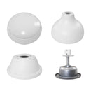 Plafon AIR Breeze LED Multicor C/ Ventilador 37W + Controle Opus ST2915 - Branco-Opus-Starlumen