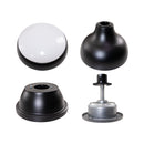 Plafon AIR Breeze LED Multicor C/ Ventilador 37W + Controle Opus ST2915 - Preto-Opus-Starlumen