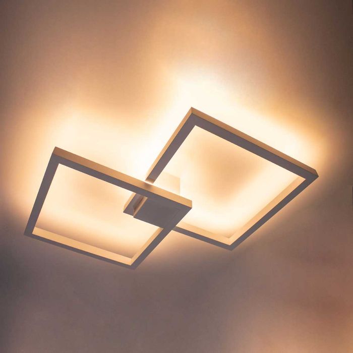 Plafon Arandela Fit Branco LED 67W Luz Direta ou Indireta 702LED3-BT ST1254-New Line-Starlumen