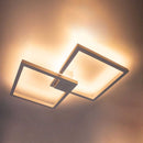 Plafon Arandela Fit Branco LED 67W Luz Direta ou Indireta 702LED3-BT ST1254-Plafons-Starlumen