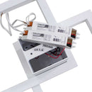 Plafon Arandela Fit Branco LED 67W Luz Direta ou Indireta 702LED3-BT ST1254-Plafons-Starlumen