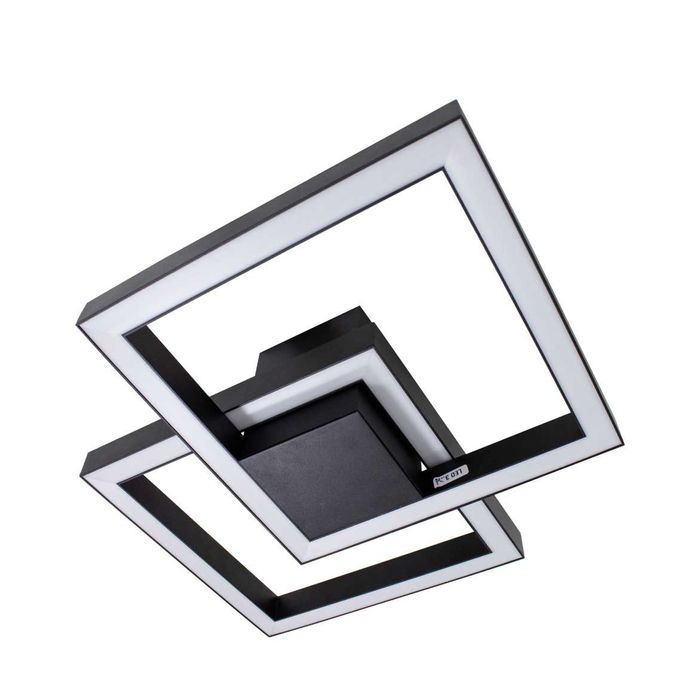 Plafon Arandela Fit LED 50W Luz Direta ou Indireta 700LED3-PT ST1254-New Line-Starlumen