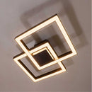 Plafon Arandela Fit LED 50W Luz Direta ou Indireta 700LED3-PT ST1254-Plafons-Starlumen