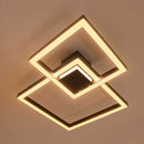 Plafon Arandela Fit Preto LED 58W Luz Direta ou Indireta 701LED3-PT ST1254-Plafons-Starlumen