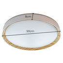 Plafon Chanfer 50cm LED 40W 3000K CHA1P01MD050 Bella Iluminação ST2929-Bella Iluminação-Starlumen